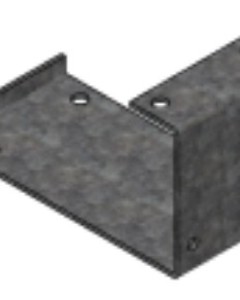 Bracket left side idler roll for cage